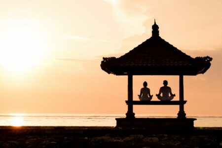 where to stay nyepi villa saia gili air
